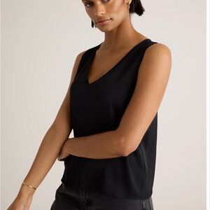 NWT Quince Washable Stretch Silk Tank